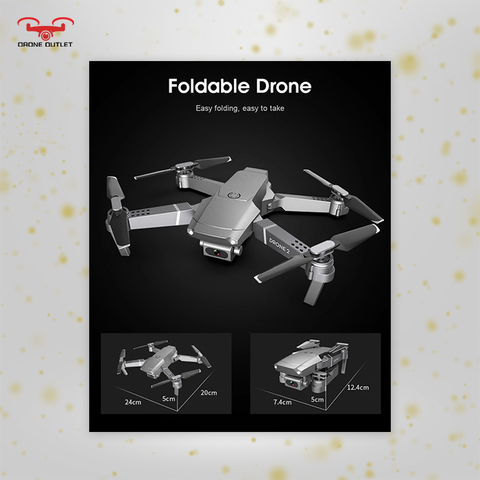 New 2020 Model E68 WIFI FPV 4K Mini Drone