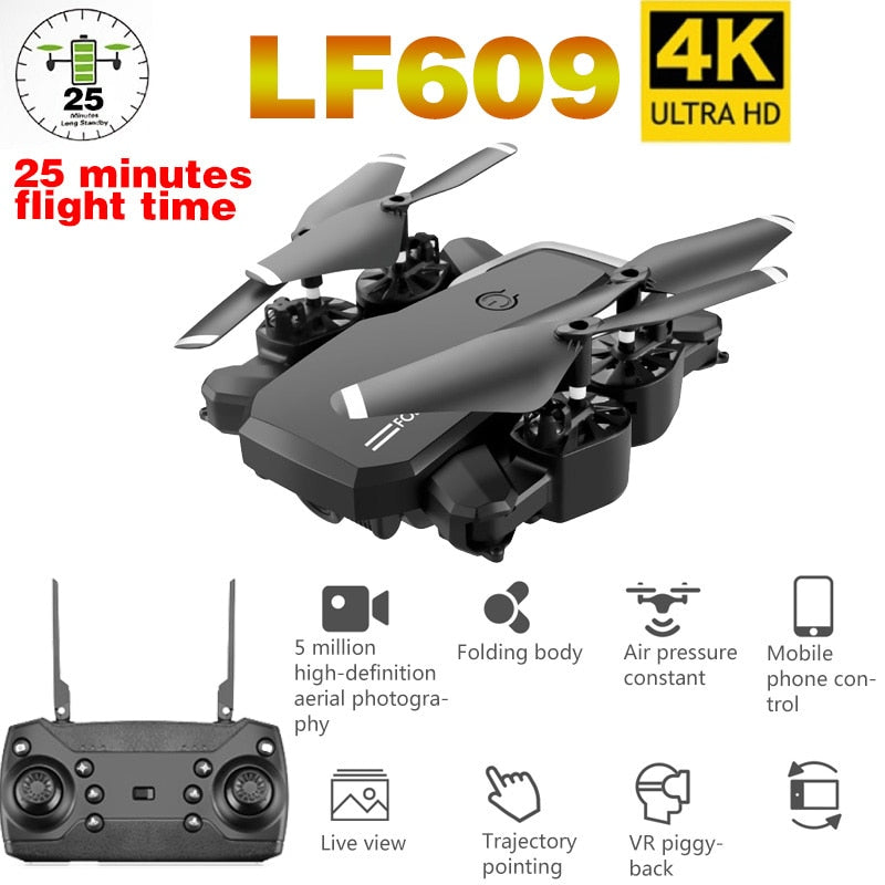 LF609 WIFI 4K with HD Camera Drone