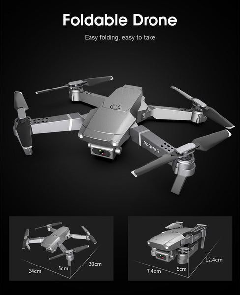 New 2020 Model E68 WIFI FPV 4K Mini Drone