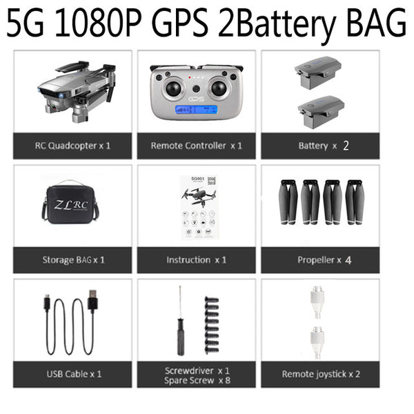 SG907 GPS 4K HD WIFI Drone