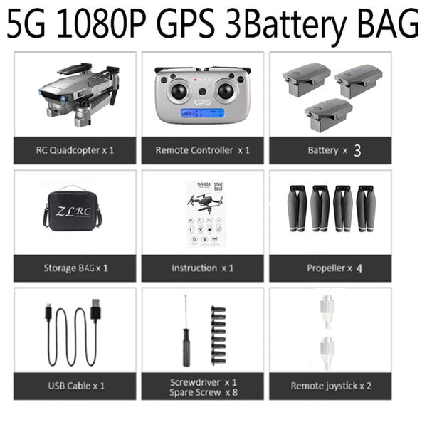 SG907 GPS 4K HD WIFI Drone