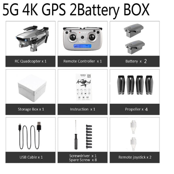 SG907 GPS 4K HD WIFI Drone