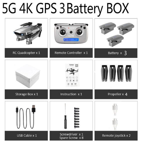 SG907 GPS 4K HD WIFI Drone