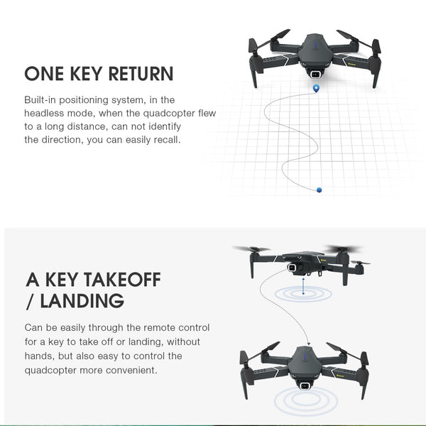 Eachine WIFI FPV With 4K/1080P HD Foldable